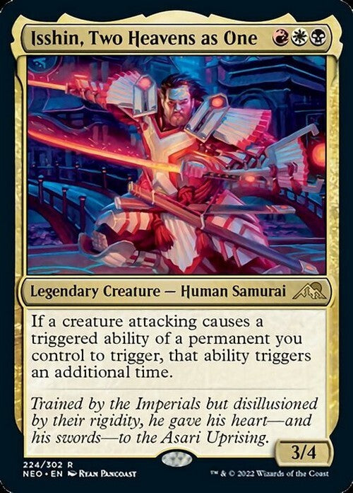 Isshin, Two Heavens as One ~ Kamigawa: Neon Dynasty [ NM ] [ Magic MTG ]