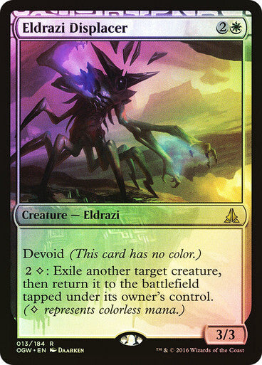 FOIL Eldrazi Displacer ~ Oath of the Gatewatch [ NM ] [ Magic MTG ]