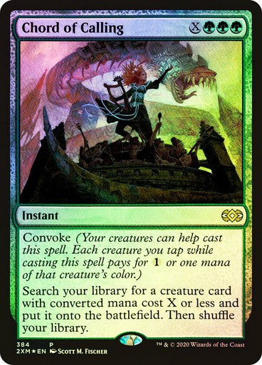FOIL Chord of Calling ~ Prerelease Double Masters [ NM ] [ Magic MTG ]