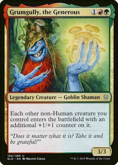 Grumgully, the Generous ~ Throne of Eldraine [ NM ] [ Magic MTG ]