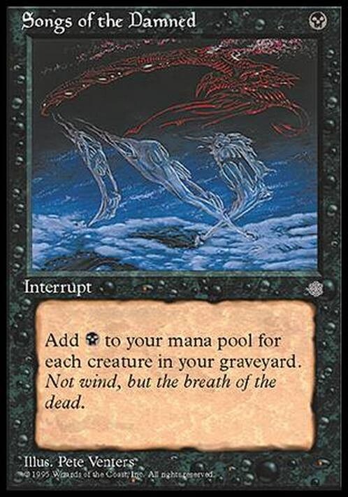 Songs of the Damned ~ Ice Age [ EX ] [ Magic MTG ]