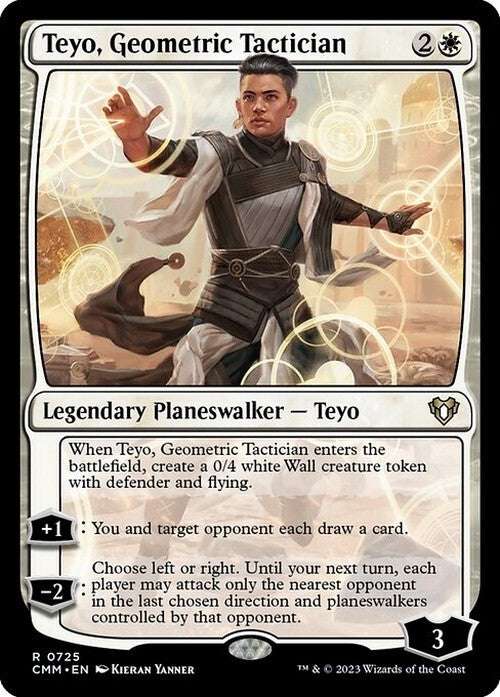 Teyo, Geometric Tactician ~ Commander Masters [ NM ] [ Magic MTG ]