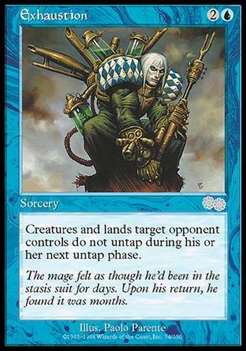 Exhaustion ~ Urza's Saga [ EX ] [ Magic MTG ]
