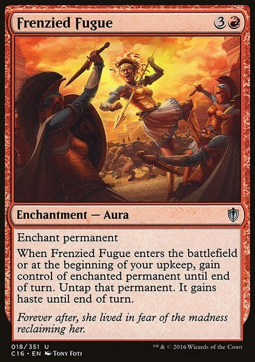 Frenzied Fugue ~ Commander 2016 [ EX ] [ Magic MTG ]