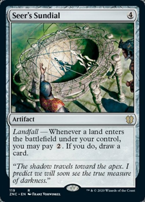 Seer's Sundial ~ Commander: Zendikar Rising [ NM ] [ Magic MTG ]