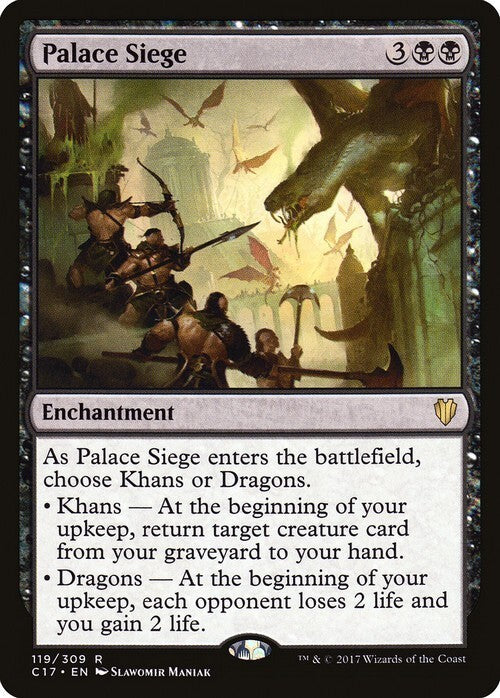 Palace Siege ~ Commander 2017 [ EX ] [ Magic MTG ]