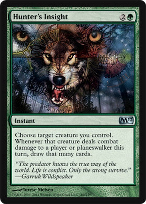 Hunter's Insight ~ Magic 2012 [ EX ] [ Magic MTG ]