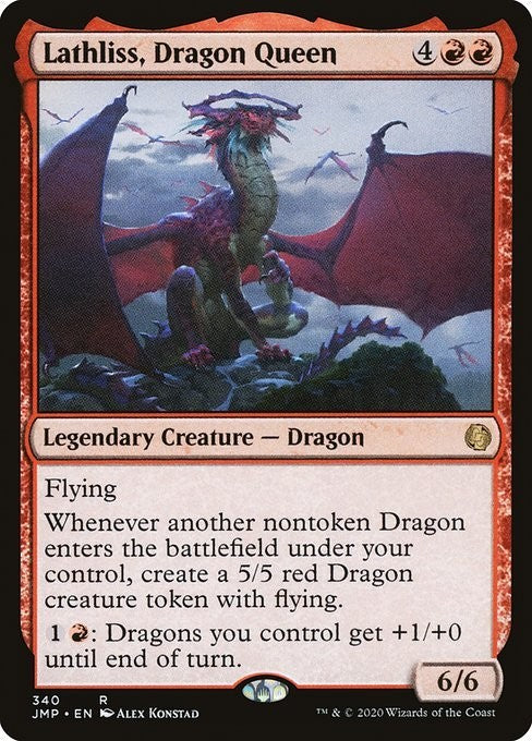 Lathliss, Dragon Queen ~ Jumpstart 2021 [ NM ] [ Magic MTG ]