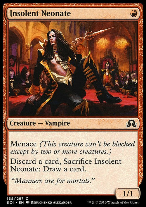 Insolent Neonate ~ Shadows over Innistrad [ EX ] [ Magic MTG ]