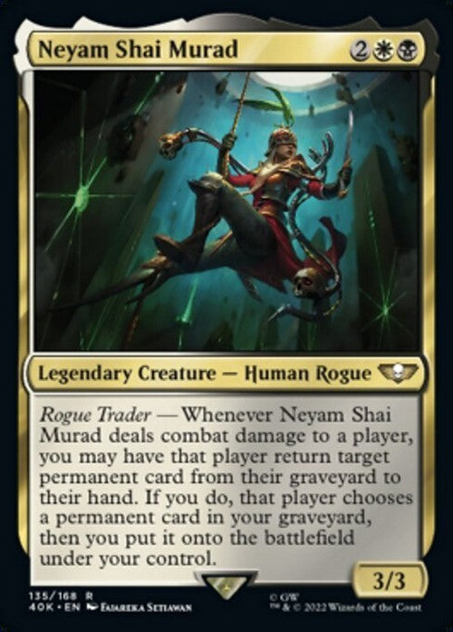 Neyam Shai Murad ~ Commander: Warhammer 40,000 [ NM ] [ Magic MTG ]