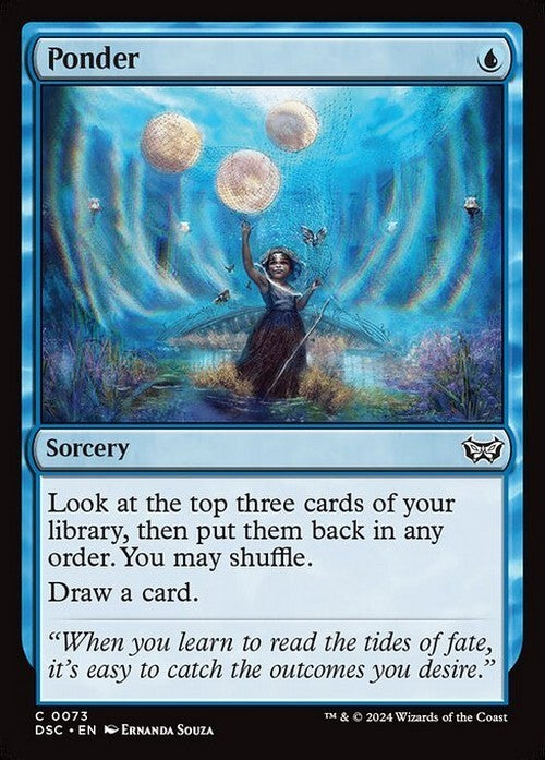 Ponder ~ Commander: Duskmourn [ NM ] [ Magic MTG ]