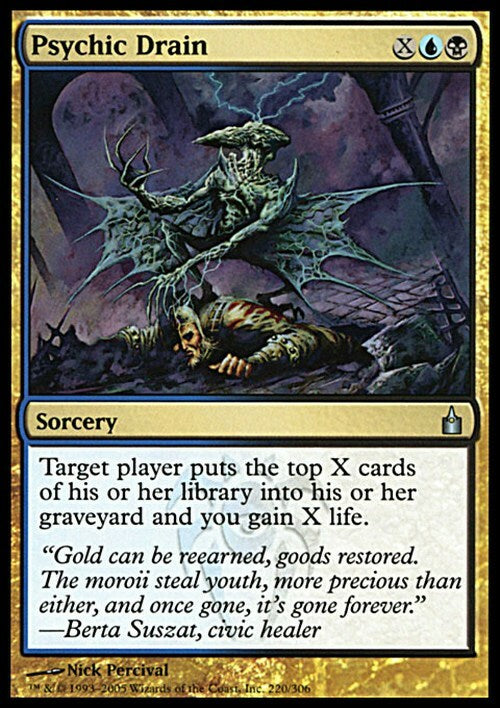 Psychic Drain ~ Ravnica: City of Guilds [ EX ] [ Magic MTG ]