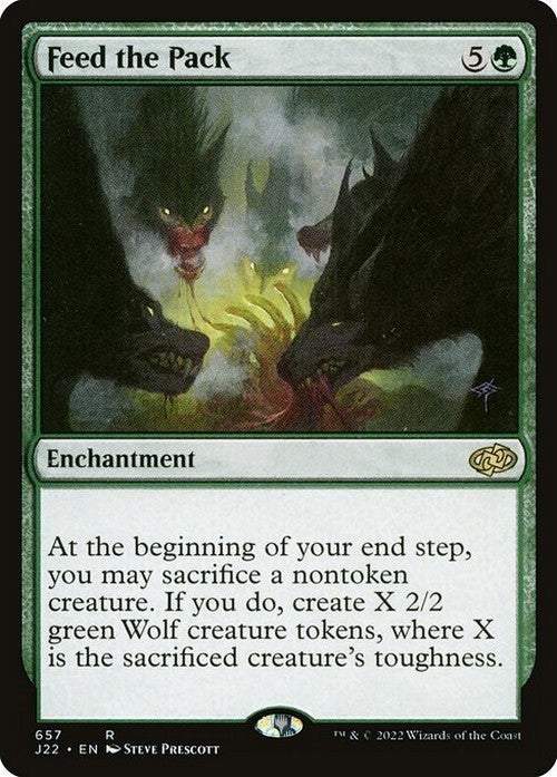 Feed the Pack ~ Jumpstart 2022 [ NM ] [ Magic MTG ]