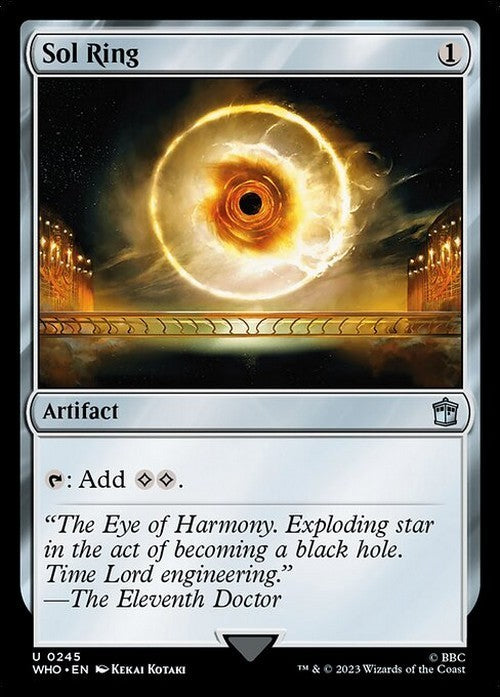 Sol Ring ~ Doctor Who [ NM ] [ Magic MTG ]