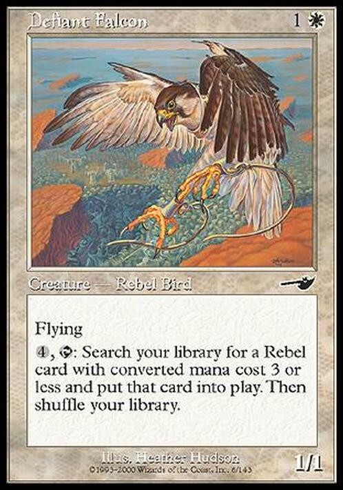 Defiant Falcon ~ Nemesis [ EX ] [ Magic MTG ]