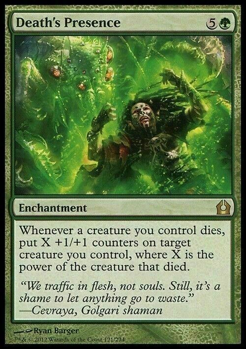 Death's Presence ~ Return to Ravnica [ EX ] [ Magic MTG ]