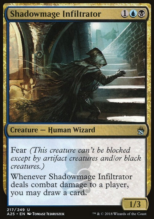 Shadowmage Infiltrator ~ Masters 25 [ EX ] [ Magic MTG ]