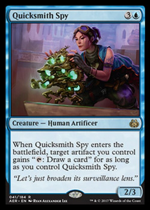Quicksmith Spy ~ Aether Revolt [ EX ] [ Magic MTG ]