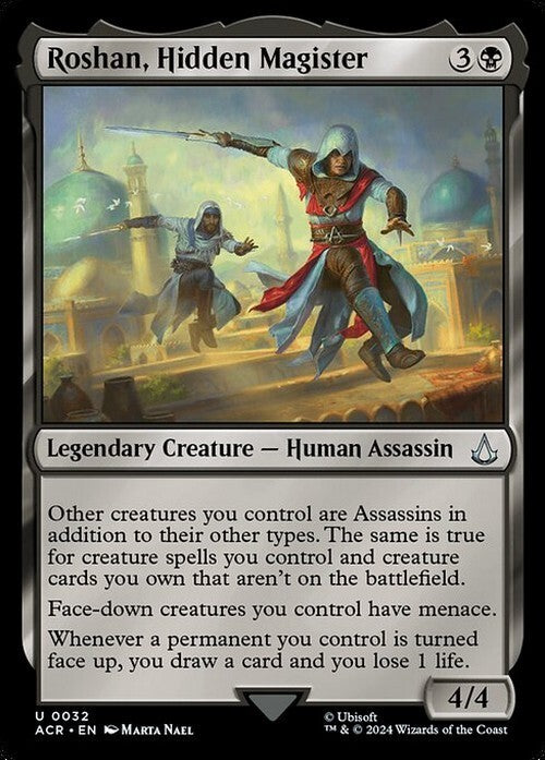 Roshan, Hidden Magister ~ Assassin's Creed [ NM ]  [ Magic MTG ]