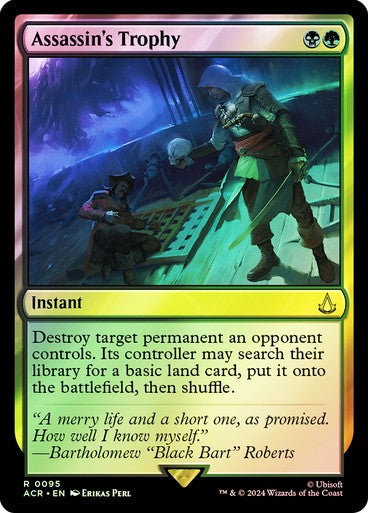 FOIL Assassin's Trophy ~ Assassin's Creed [ NM ] [ Magic MTG ]