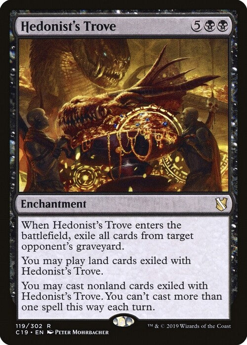 Hedonist's Trove ~ Commander 2019 [ EX ] [ Magic MTG ]
