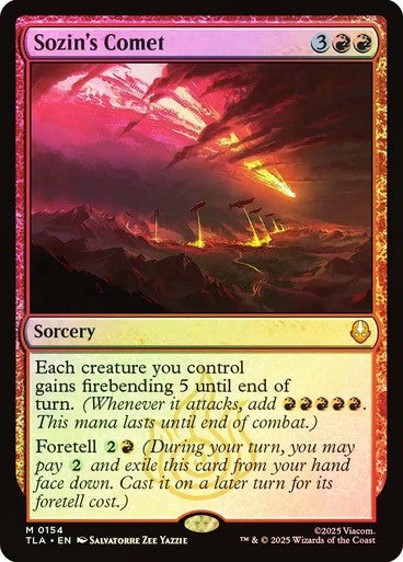 FOIL Sozin's Comet ~ Avatar: The Last Airbender [ NM ] [ Magic MTG ]