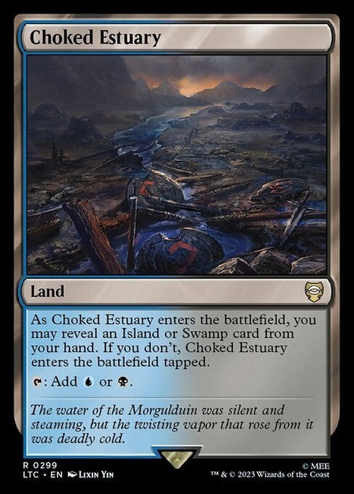 Choked Estuary ~ Commander: Lord of the Rings [ NM ] [ Magic MTG ]