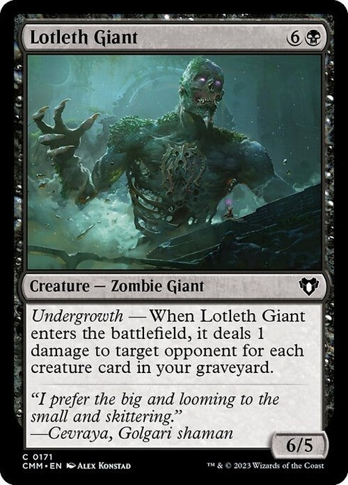 Lotleth Giant ~ Commander Masters [ NM ] [ Magic MTG ]