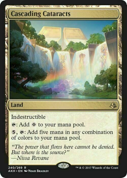 Cascading Cataracts ~ Amonkhet [ EX ] [ Magic MTG ]