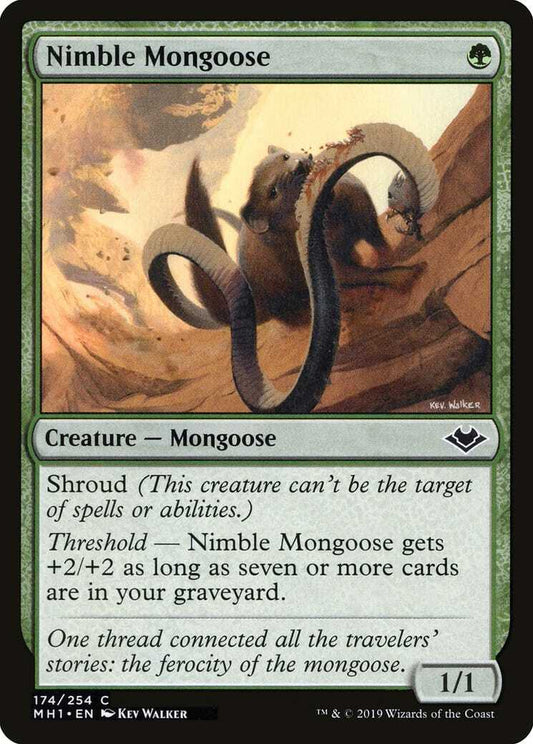 Nimble Mongoose ~ Modern Horizons 1 [ EX ] [ MTG ]