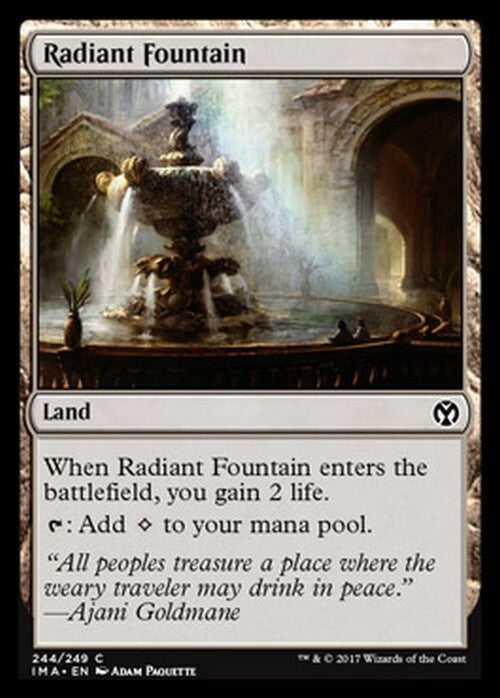 Radiant Fountain ~ Iconic Masters [ EX ] [ Magic MTG ]
