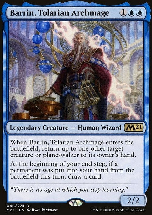 Barrin, Tolarian Archmage ~ Core 2021 [ NM ] [ Magic MTG ]