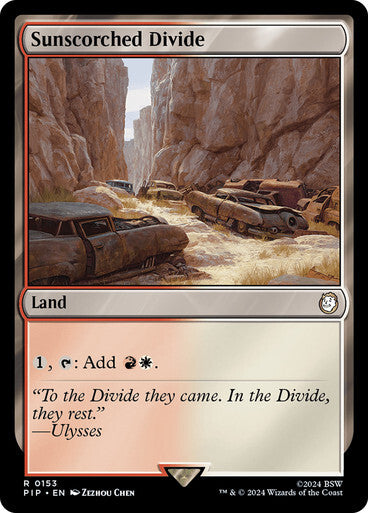 Sunscorched Divide ~ Commander: Fallout [ NM ] [ Magic MTG ]