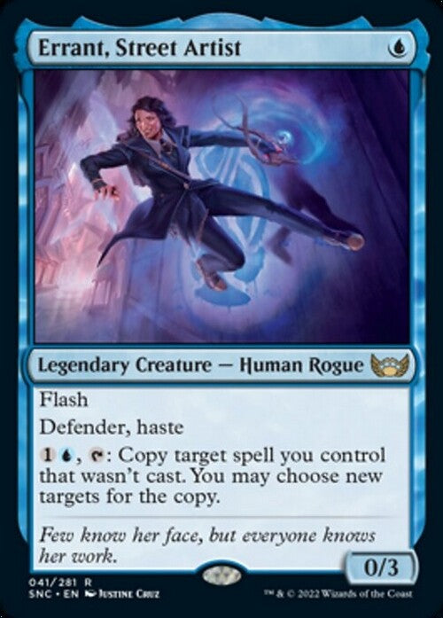 Errant, Street Artist ~ Streets of New Capenna [ NM ] [ Magic MTG ]
