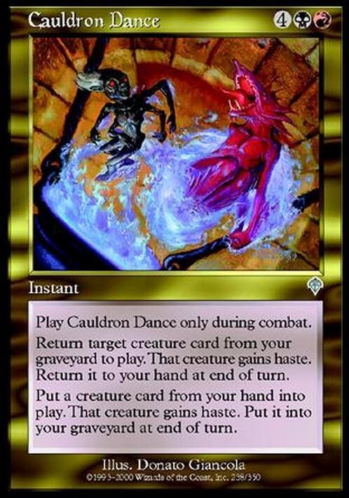 Cauldron Dance ~ Invasion [ EX ] [ Magic MTG ]