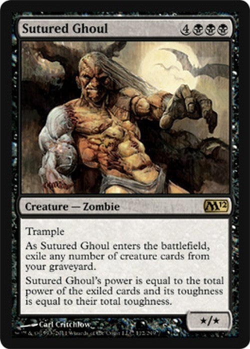 Sutured Ghoul ~ Magic 2012 [ EX ] [ Magic MTG ]