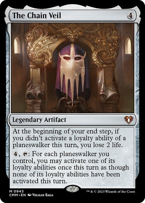 The Chain Veil ~ Commander Masters [ NM ] [ Magic MTG ]