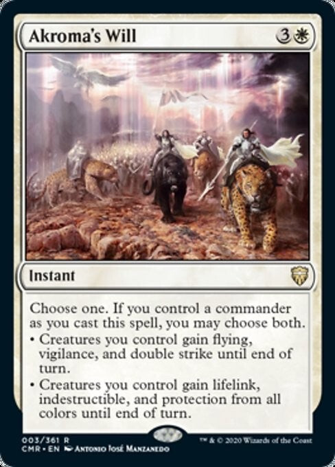 Akroma's Will ~ Commander Legends 1 [ NM ] [ Magic MTG ]