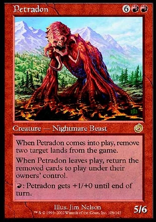 Petradon ~ Torment [ EX ] [ Magic MTG ]