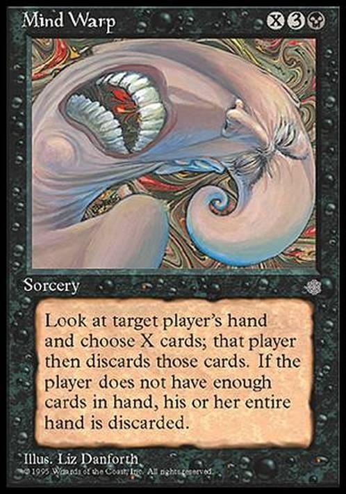 Mind Warp ~ Ice Age [ EX ] [ Magic MTG ]