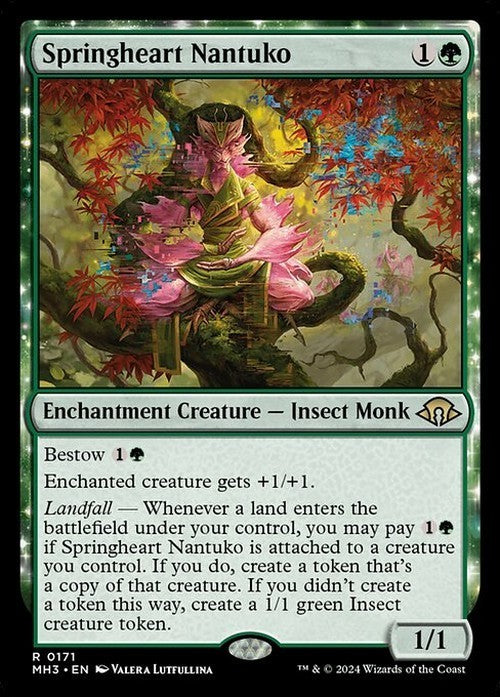 Springheart Nantuko ~ Modern Horizons 3 [ NM ] [ Magic MTG ]