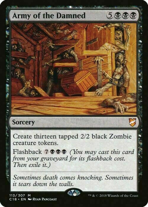 Army of the Damned ~ Commander 2018 [ EX ] [ Magic MTG ]