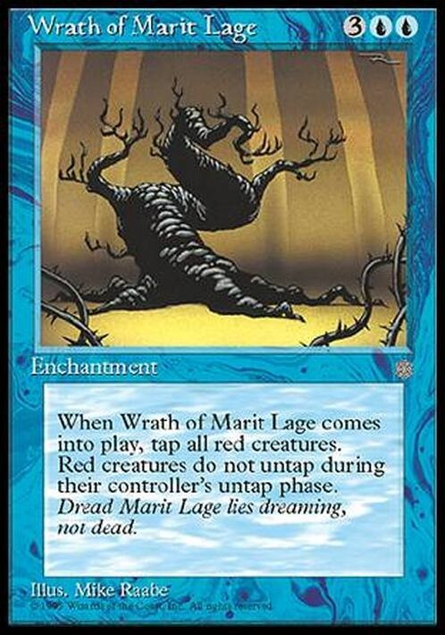 Wrath of Marit Lage ~ Ice Age [ EX ] [ Magic MTG ]