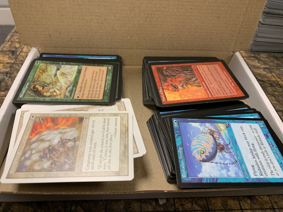 200 x Vintage-Era Commons (Random Editions 1995-2002) [ EX/PL ] [ Magic MTG ]
