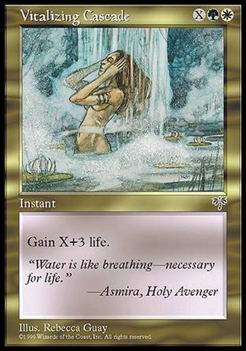 Vitalizing Cascade ~ Mirage [ EX ] [ Magic MTG ]