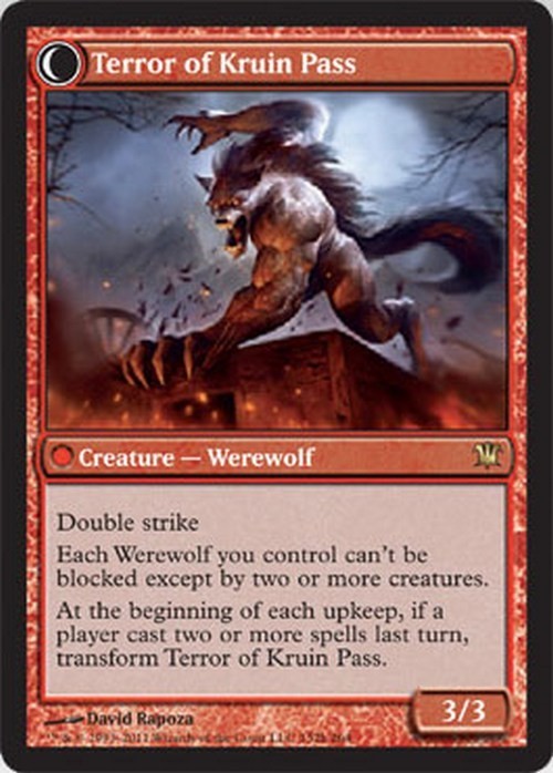 Kruin Outlaw / Terror of Kruin Pass ~ Innistrad [ EX ] [ Magic MTG ]