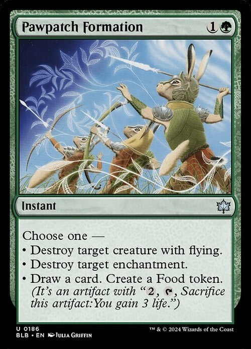 Pawpatch Formation ~ Bloomburrow [ NM ] [ Magic MTG ]