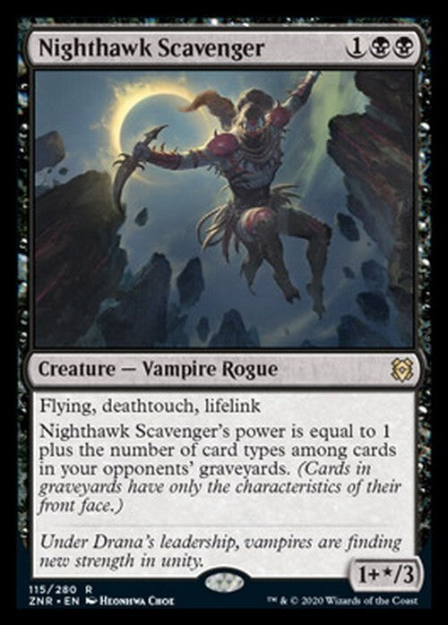 Nighthawk Scavenger ~ Zendikar Rising [ NM ] [ Magic MTG ]