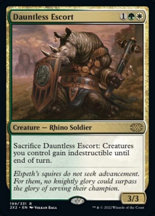 Dauntless Escort ~ Double Masters 2022 [ NM ] [ Magic MTG ]