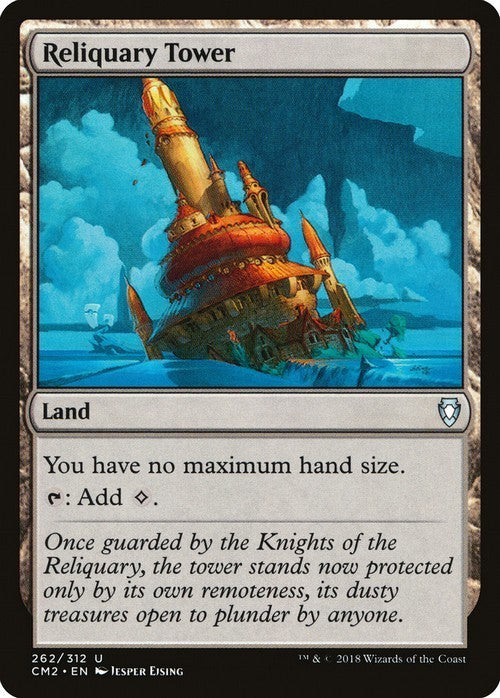 Reliquary Tower ~ Commander Anthology 2 [ EX ] [ Magic MTG ]